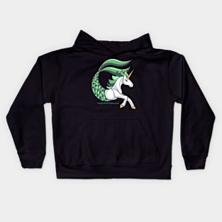 Water Unicorn Mermaid - Unicorns of the Elements Illustration series Kids Hoodie